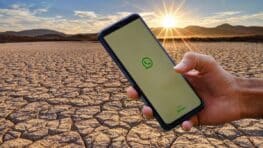 WhatsApp fonctionne en plein désert sans réseau ni Wi-Fi sur ce smartphone