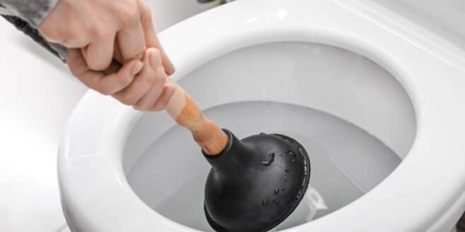 3 astuces efficaces et redoutables pour déboucher un WC sanibroyeur
