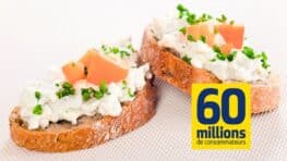 Ce fromage à tartiner est le meilleure de tous pour votre santé selon 60 Millions de consommateurs