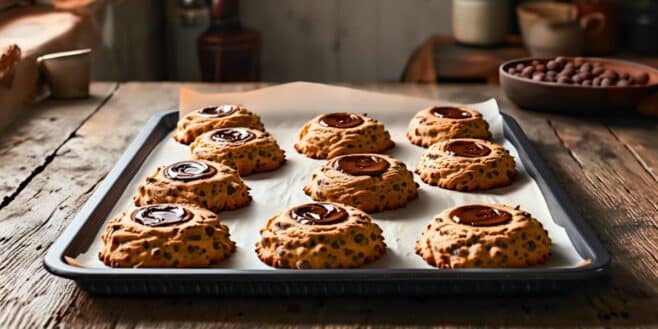 La recette facile pour réaliser des biscuits aux pépites de chocolat comme en boulangerie