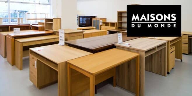 Maisons du Monde : 5 modèles de bureaux tendance pour la rentrée