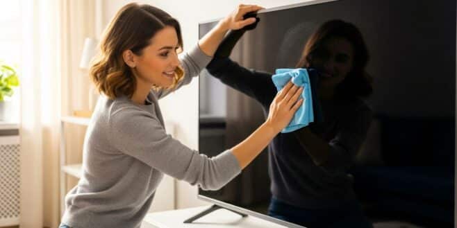 Ni spray ni lingette : cet ingrédient rend votre écran TV comme neuf