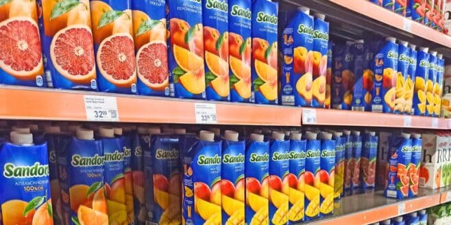 Ces jus de fruits vendus chez Carrefour et Leclerc font l’objet d’un rappel urgent