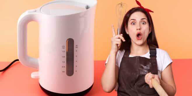 Voici l'astuce parfaite pour éliminer le calcaire dans la bouilloire