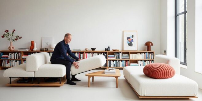 Tuxboard.com - Canapé 2026: le modulable remplace le XXL et libère de la place au salon