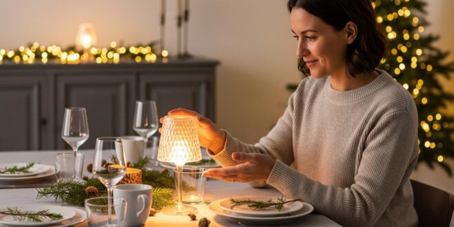 Tuxboard.com - Action: la lampe LED à petit prix qui illumine la table de Noël et bluffe vos invités
