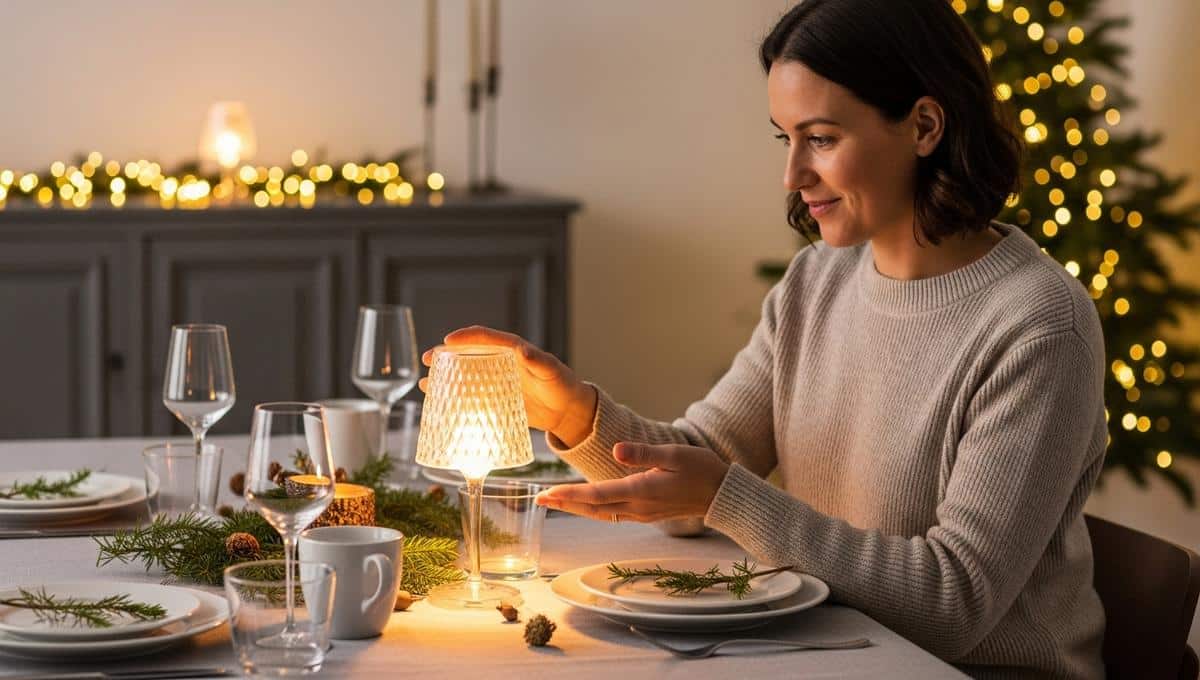 Tuxboard.com - Action: la lampe LED à petit prix qui illumine la table de Noël et bluffe vos invités