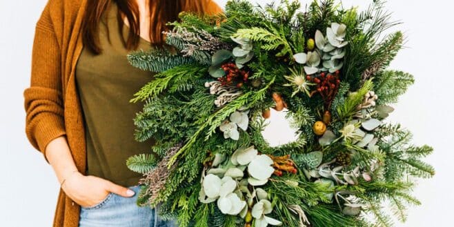 Cette enseigne possède la plus belle couronne de Noël et vous devez l'acheter d'urgence