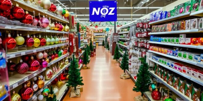 Noz reçoit un arrivage de décorations de Noël à prix imbattables
