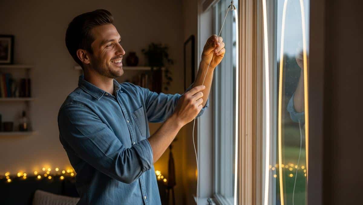 Tuxboard.com - Action: le rideau lumineux à 9,99 € qui illumine votre déco de Noël