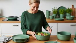 Tuxboard.com - IKEA réinvente la vaisselle verte en 2025: fabrication durable et style qui modernise la table
