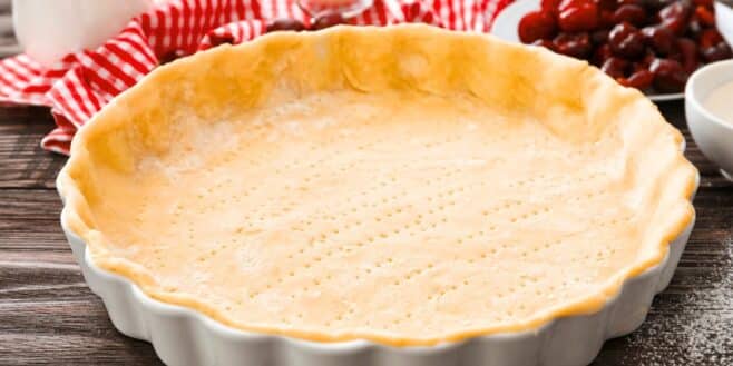 Cette astuce géniale pour faire une pâte à tarte en seulement 2 minutes
