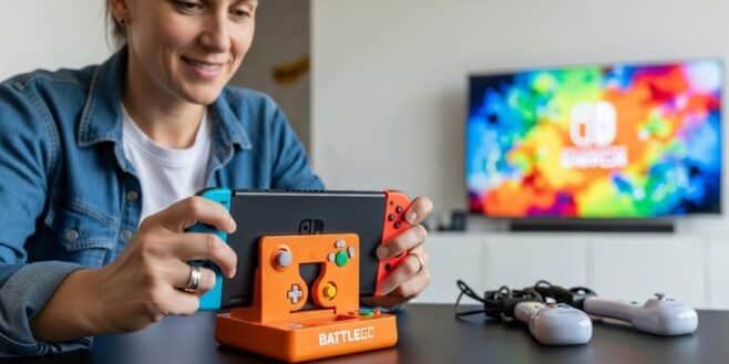 Tuxboard.com - Switch 2: le Battle Dock transforme le dock en GameCube au look rétro