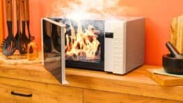 Four micro-ondes : si vous mettez ces objets à l'intérieur vous mettez votre vie en danger