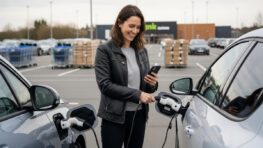 Tuxboard.com - Leclerc lance Charge E-Lec : recharge pour voitures électriques en hypermarché pendant les courses