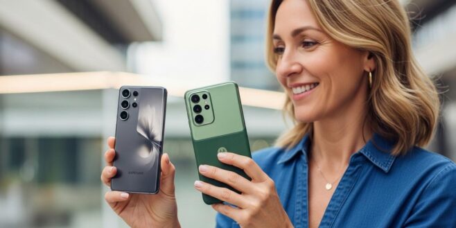 Tuxboard - Motorola Edge 70 vs Samsung Galaxy S25 Edge : le duel des smartphones ultrafins en 2025