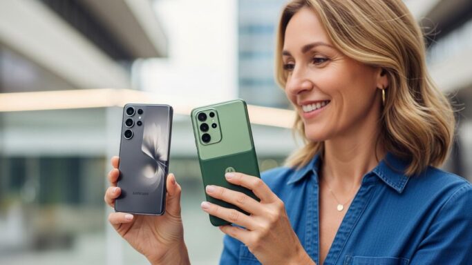 Tuxboard - Motorola Edge 70 vs Samsung Galaxy S25 Edge : le duel des smartphones ultrafins en 2025