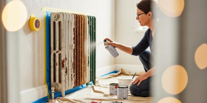 Tuxboard - Radiateurs anciens : il les rénove sans les décrocher du mur avec une méthode qui tient 5 ans