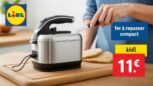 Tuxboard - Lidl lance un fer à repasser compact à 11 € pour simplifier votre repassage au quotidien