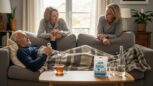 Tuxboard - Rhume et grippe : la science confirme que votre conjoint masculin souffre vraiment plus que vous
