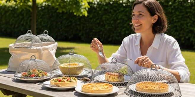 Tuxboard - Action vend une cloche alimentaire à 0,91 € qui protège vos repas en extérieur des mouches et des guêpes