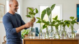 Tuxboard - Boutures en eau : un vase en verre à moins de 15 € remplace le terreau et transforme votre intérieur