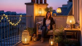 Tuxboard - 10 lampes Ikea à moins de 25 euros transforment votre balcon en rooftop d'hôtel le soir