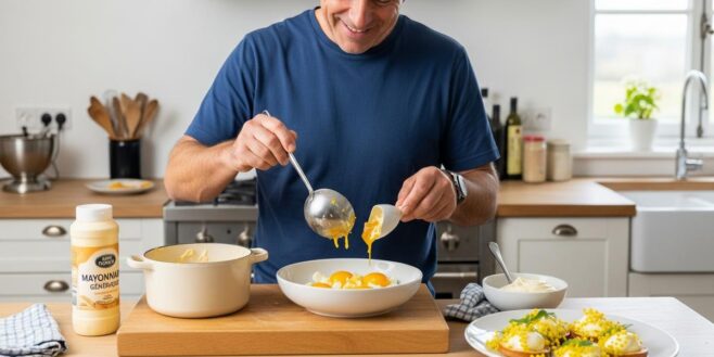 Tuxboard - Œufs mimosa : cet ingrédient piquant des années 70 change tout le goût de votre recette