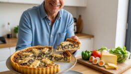 Tuxboard - Quiche poireaux-chèvre sans pâte : la recette plus légère et moelleuse qui change tout