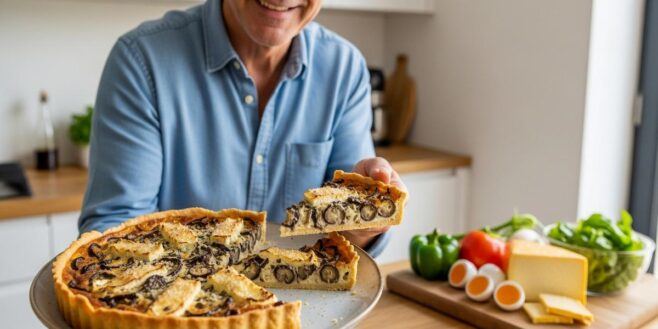 Tuxboard - Quiche poireaux-chèvre sans pâte : la recette plus légère et moelleuse qui change tout