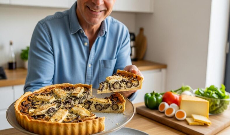 Tuxboard - Quiche poireaux-chèvre sans pâte : la recette plus légère et moelleuse qui change tout