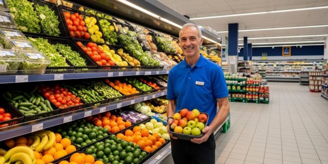 Tuxboard - Aldi rouvre à Tourcoing après 10 mois de travaux avec 1 800 références et bornes de recharge