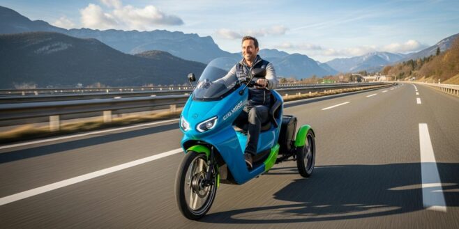 Tuxboard - Cixi Vigoz : ce tricycle électrique français roule à 120 km/h et vous pouvez l'utiliser sur autoroute