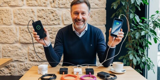 Tuxboard - 33 smartphones testés en même temps : le vainqueur du classement recharge n'est pas celui qu'on croit