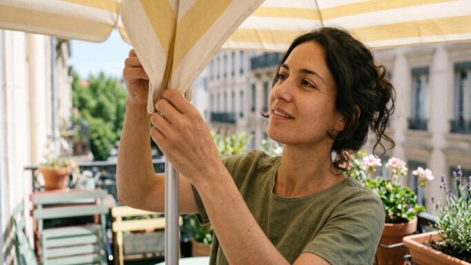 Tuxboard - Ce parasol IKEA à 59,99 euros va transformer votre terrasse en havre de paix cet été