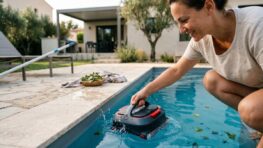 Tuxboard - Ce robot piscine Redkey à moins de 140 euros nettoie le fond de votre bassin sans aucun effort cet été