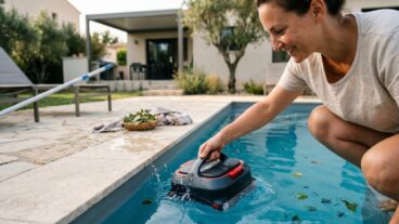 Tuxboard - Ce robot piscine Redkey à moins de 140 euros nettoie le fond de votre bassin sans aucun effort cet été