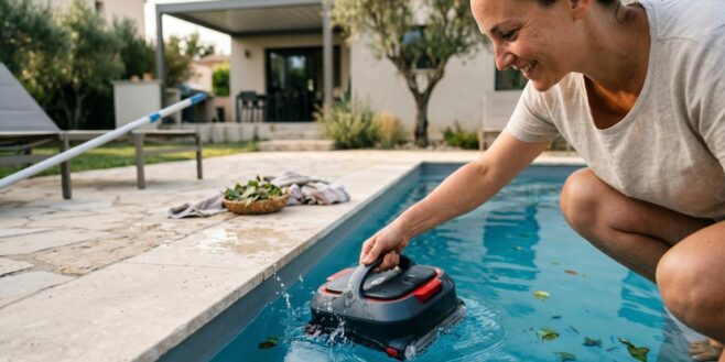 Tuxboard - Ce robot piscine Redkey à moins de 140 euros nettoie le fond de votre bassin sans aucun effort cet été