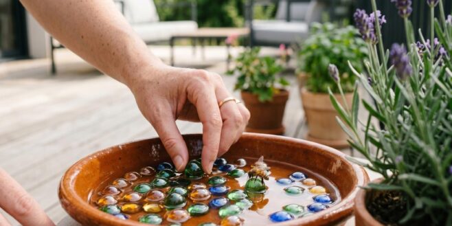 Tuxboard - Fini les moustiques sur la terrasse cet été : le vieux truc de jardinier qui sauve aussi les abeilles