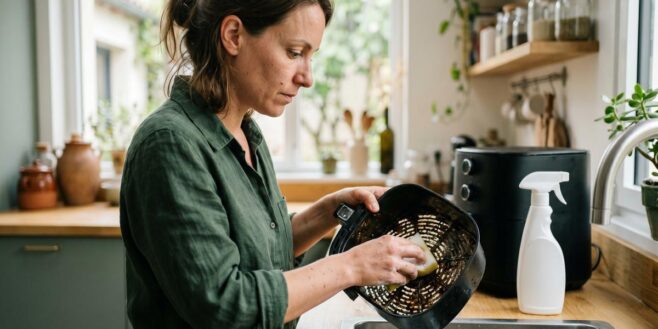 Tuxboard - « Ma fille a trouvé ça chez Action à 1,57 € » : fini de frotter mon Airfryer pendant des heures