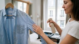 Tuxboard - Fini le fer à repasser le matin : ce spray Action à 1,47 € lisse vos vêtements en quelques gestes