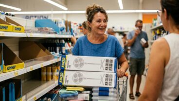 Tuxboard - Canicule et pénurie de ventilos chez les enseignes habituelles : Action propose le Kinzo à moins de 17 euros