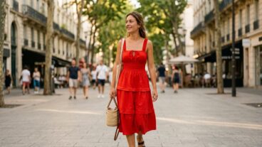 Tuxboard - La robe smockée à étages Kiabi à 20€ remplace la bohème et dessine la silhouette sans contraindre