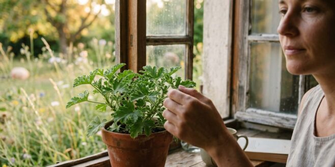 Tuxboard - Cette plante posée sur le rebord de fenêtre crée une barrière olfactive qui fait fuir les moustiques tout l'été