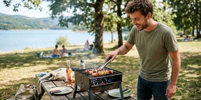 Tuxboard - Ce barbecue Lidl à 8,99€ pèse 1,54 kg et vous suivra partout cet été