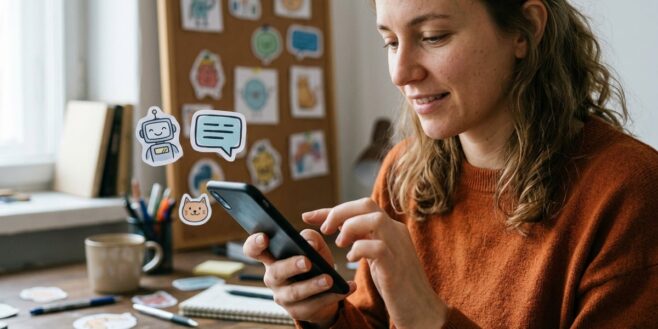 Tuxboard - ChatGPT va créer vos stickers WhatsApp sans quitter l'appli, et sans galerie photo