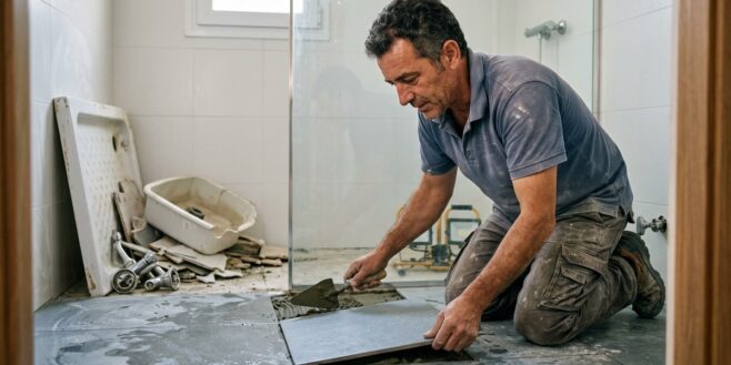 Tuxboard - En Espagne, la douche à l'italienne fait disparaître le bac classique en 2026