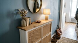 Tuxboard - Ce hack IKEA transforme un range-chaussures à 129€ en console chic pour l'entrée