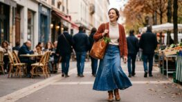 Tuxboard - Cette jupe longue en jean à godets chez Kiabi remplace la midi cet automne