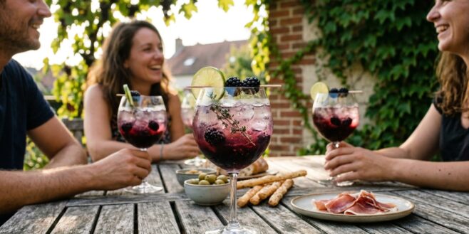Tuxboard - Ce cocktail aux mûres détrône l'Aperol Spritz pour les apéros de fin d'été